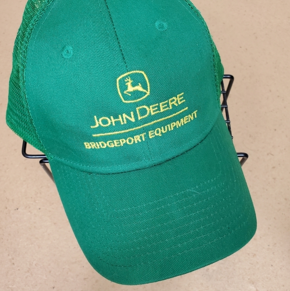 John Deere men's hat Green yellow One size